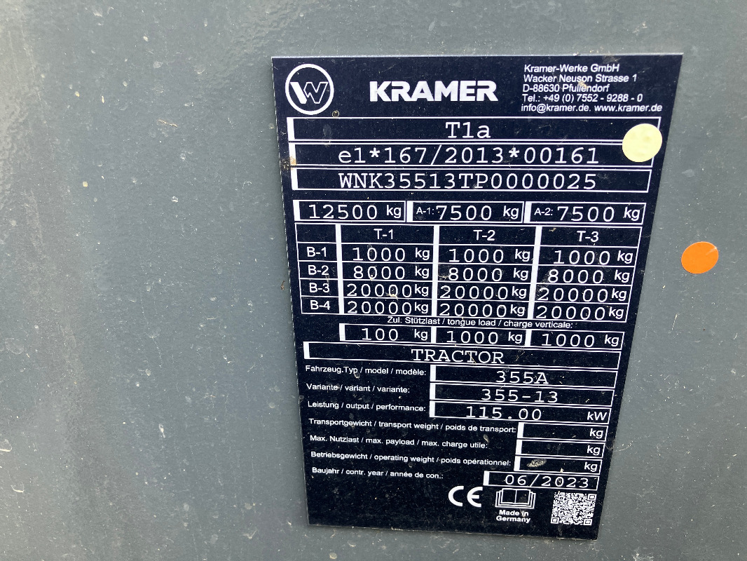 Kramer KL 55.8T - اللودر بعجل: صور 2 Kramer KL 55.8T - اللودر بعجل: صور 2