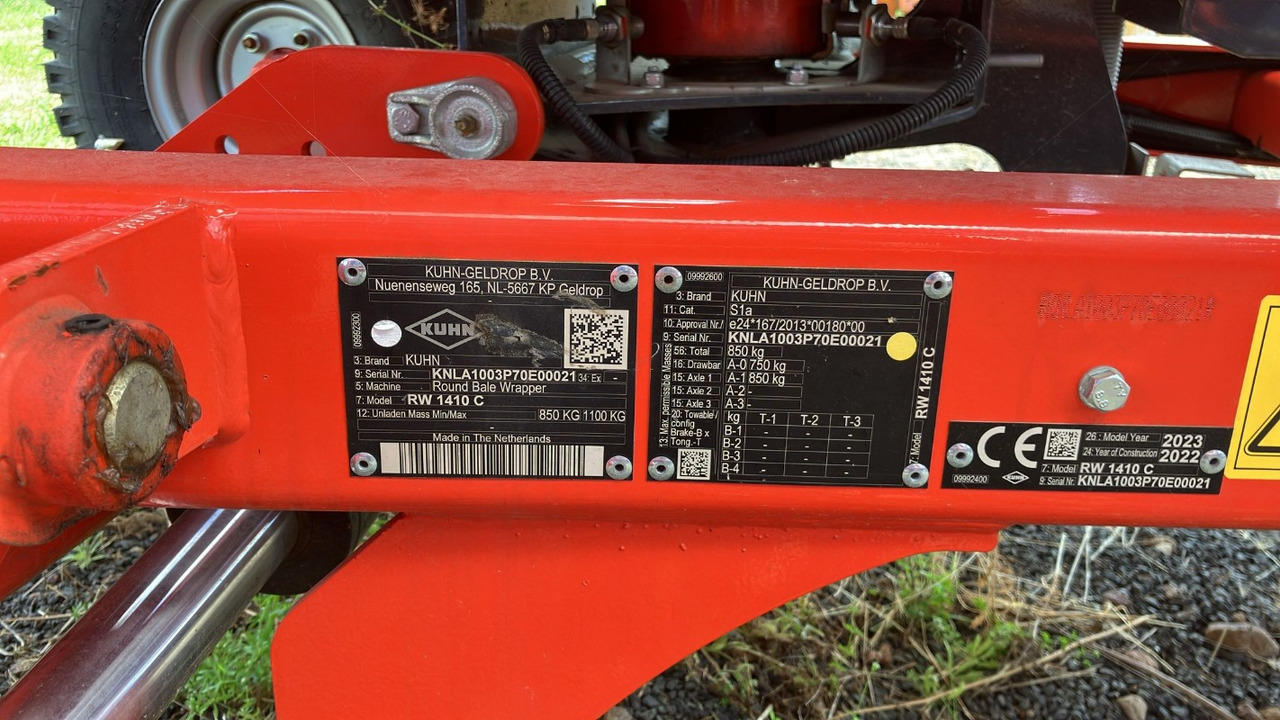 Kuhn RW 1410C - معدة تغليف البالات: صور 5 Kuhn RW 1410C - معدة تغليف البالات: صور 5