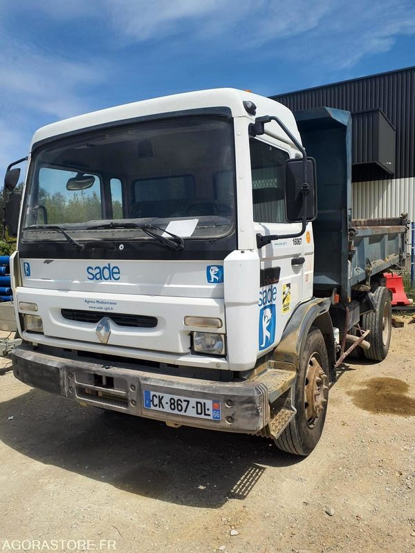 CAMION 4x2 BI- BENNE RENAULT M180 - 1999 / 386 099 KM - شاحنة: صور 1 CAMION 4x2 BI- BENNE RENAULT M180 - 1999 / 386 099 KM - شاحنة: صور 1