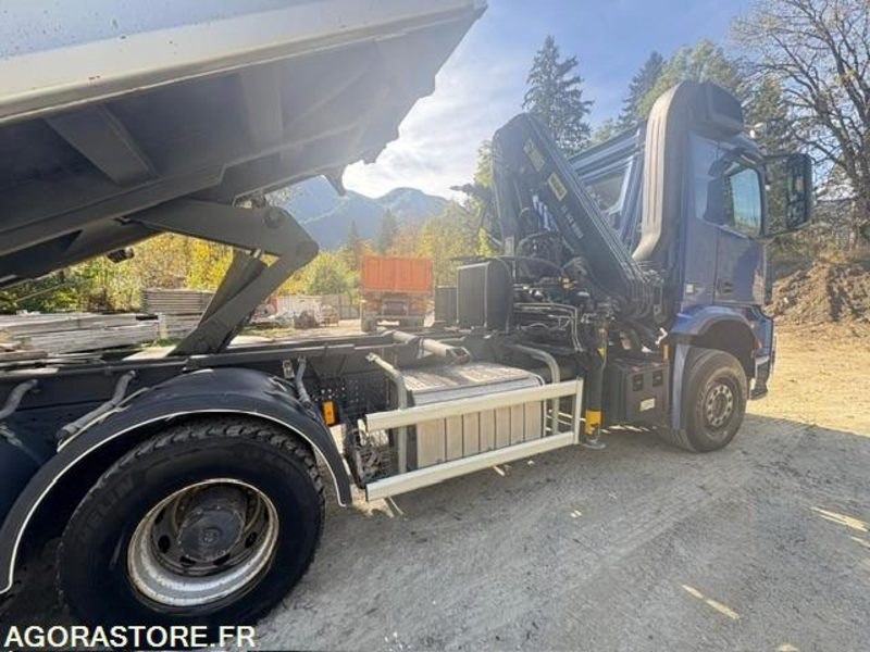 CAMION 6X4 TRI-BENNE +GRUE MERCEDES AROCS 2640 2014 190 000 KM - شاحنة: صور 3 CAMION 6X4 TRI-BENNE +GRUE MERCEDES AROCS 2640 2014 190 000 KM - شاحنة: صور 3
