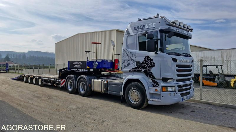 CAMION TRACTEUR 6X4 SCANIA R730 V8 2014 440 000 KM PTRA 150T + PORTE ENGINS FAYM - شاحنة جرار: صور 2 CAMION TRACTEUR 6X4 SCANIA R730 V8 2014 440 000 KM PTRA 150T + PORTE ENGINS FAYM - شاحنة جرار: صور 2