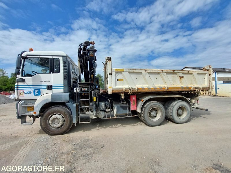 Camion 6x4 Tribenne/Grue - EV-196-SF / 2008 / 354 442 KM - شاحنة: صور 1 Camion 6x4 Tribenne/Grue - EV-196-SF / 2008 / 354 442 KM - شاحنة: صور 1
