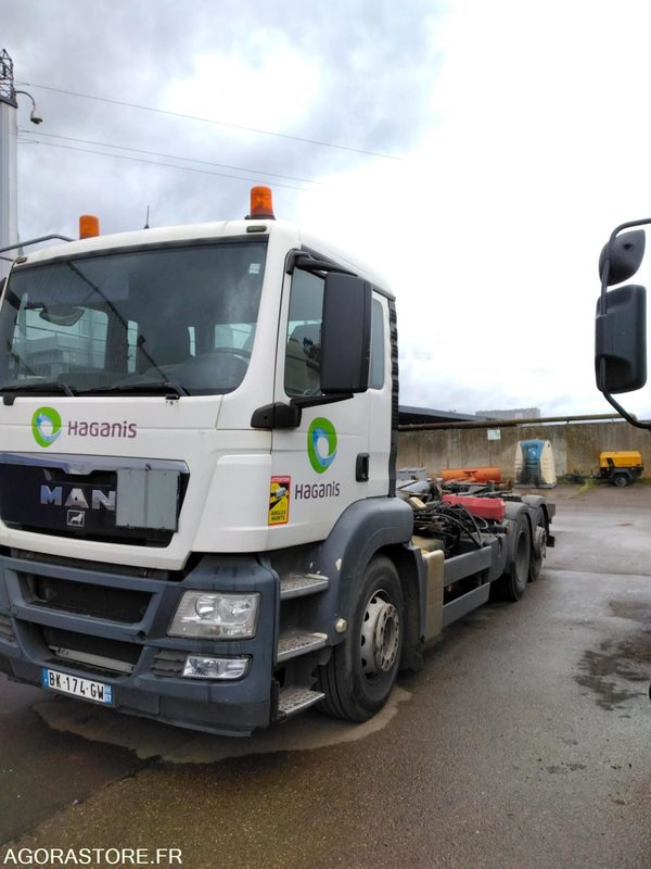 Camion Ampliroll MAN 26 tonnes - شاحنة ذات الخطاف: صور 2 Camion Ampliroll MAN 26 tonnes - شاحنة ذات الخطاف: صور 2