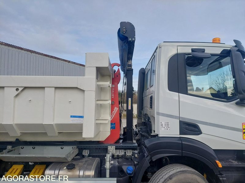 Camion polybenne IVECO AD300X46 6x4 26T GT-210-KQ avec benne - شاحنة: صور 4 Camion polybenne IVECO AD300X46 6x4 26T GT-210-KQ avec benne - شاحنة: صور 4