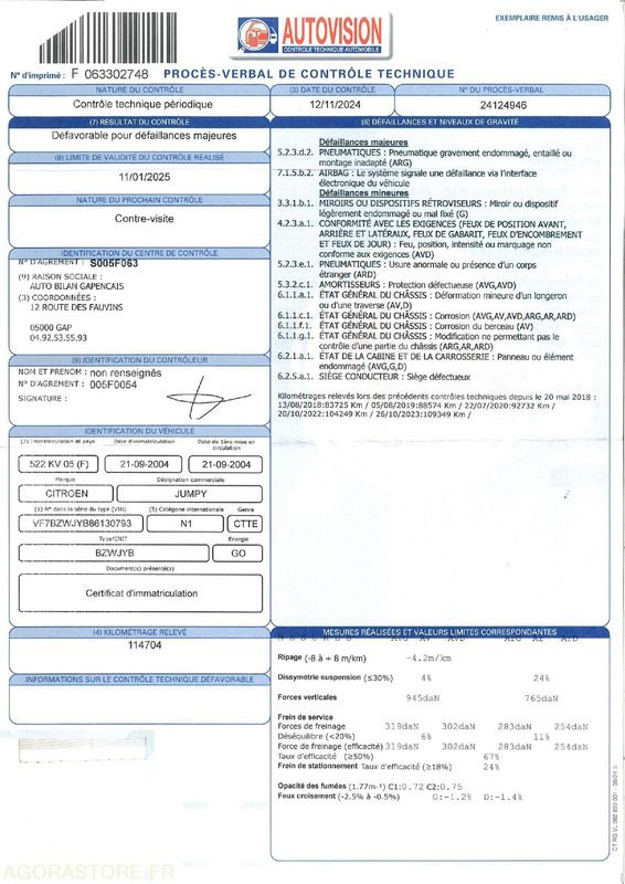 FOURGONNETTE CITROEN JUMPY - فان المدمجة: صور 3 FOURGONNETTE CITROEN JUMPY - فان المدمجة: صور 3