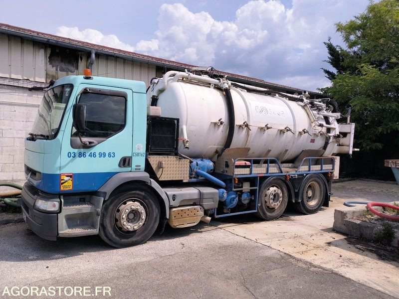 Hydrocureur HUWER RENAULT 24 T CE432JC (VENTE UNIQUEMENT EXPORT) - فراغ شاحنة: صور 2 Hydrocureur HUWER RENAULT 24 T CE432JC (VENTE UNIQUEMENT EXPORT) - فراغ شاحنة: صور 2