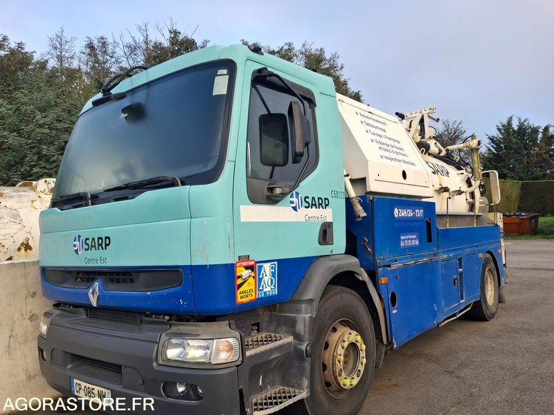 Hydrocureur Huwer/Renault 19T CP085NW (VENTE UNIQUEMENT EXPORT) - فراغ شاحنة: صور 5 Hydrocureur Huwer/Renault 19T CP085NW (VENTE UNIQUEMENT EXPORT) - فراغ شاحنة: صور 5