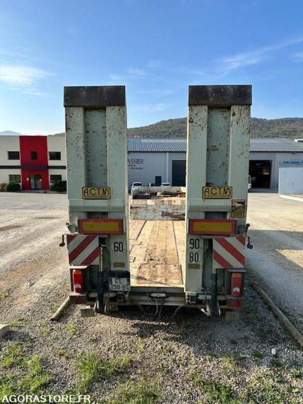 PORTE ENGINS ACTM CU23T - 2012 - عربة مسطحة منخفضة مقطورة: صور 4 PORTE ENGINS ACTM CU23T - 2012 - عربة مسطحة منخفضة مقطورة: صور 4