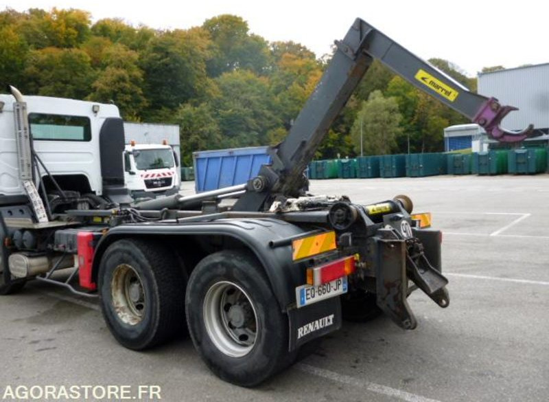 Renault Kerax 6x4 370DCI bras de dépose Marrel 16000kgs 521550 kms 2003 - شاحنة ذات الخطاف, شاحنة كرين: صور 3 Renault Kerax 6x4 370DCI bras de dépose Marrel 16000kgs 521550 kms 2003 - شاحنة ذات الخطاف, شاحنة كرين: صور 3