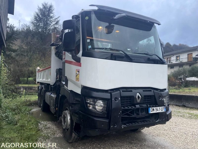 Renault trucks C460 10t BENNE GRUE - 2014 - 347103 -DM941LF - شاحنة: صور 2 Renault trucks C460 10t BENNE GRUE - 2014 - 347103 -DM941LF - شاحنة: صور 2