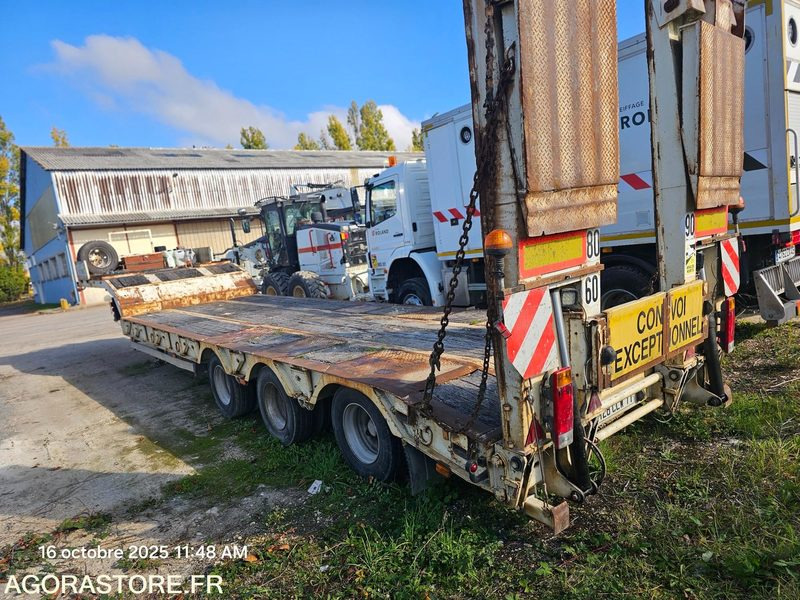 SEMI-REMORQUE PORTE ENGIN KAISER - 2001 - 128CLW77 (MPE057) - عربة مسطحة منخفضة مقطورة: صور 2 SEMI-REMORQUE PORTE ENGIN KAISER - 2001 - 128CLW77 (MPE057) - عربة مسطحة منخفضة مقطورة: صور 2