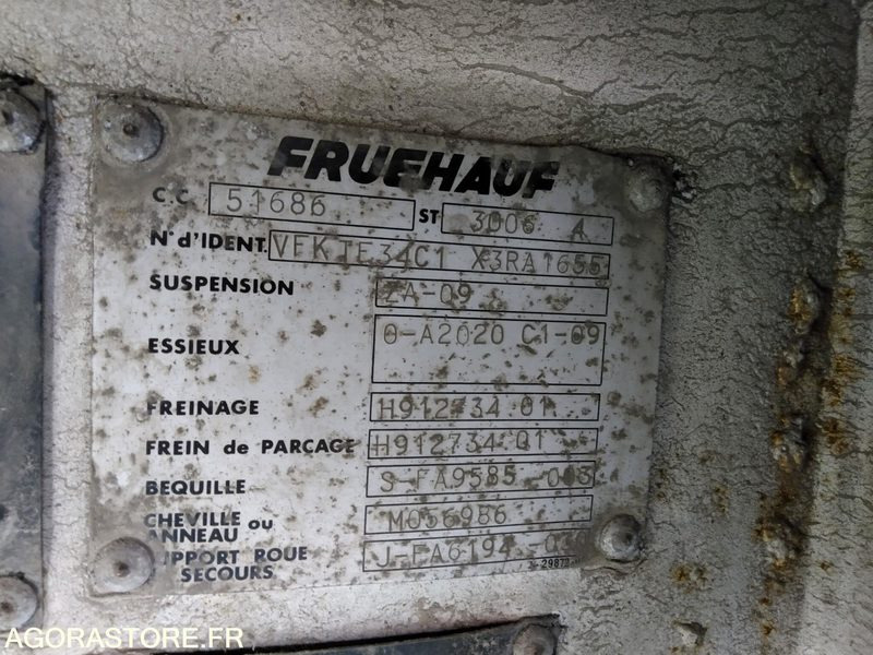 SEMI-REMORQUE TAUTLINER 3 ESSIEUX FC-892-RA - نصف مقطورة: صور 3 SEMI-REMORQUE TAUTLINER 3 ESSIEUX FC-892-RA - نصف مقطورة: صور 3