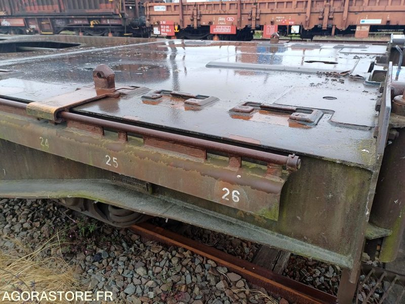 Wagon plat intermodal type Sggnss – modèle 6432B0-4, 72 pieds - 2004 (ref 1488) - أخرى: صور 4 Wagon plat intermodal type Sggnss – modèle 6432B0-4, 72 pieds - 2004 (ref 1488) - أخرى: صور 4