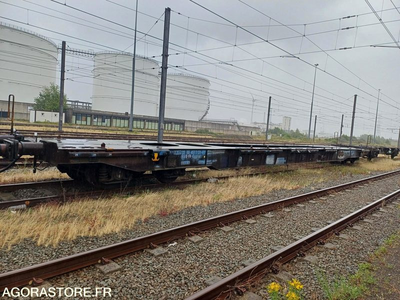 Wagon plat intermodal type Sggnss – modèle 6432B0-4, 72 pieds - 2004 (ref 1546) - أخرى: صور 1 Wagon plat intermodal type Sggnss – modèle 6432B0-4, 72 pieds - 2004 (ref 1546) - أخرى: صور 1