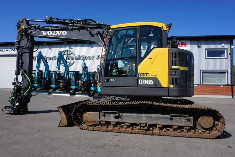 Volvo ECR 145EL - حفارات زحافة: صور 5 Volvo ECR 145EL - حفارات زحافة: صور 5