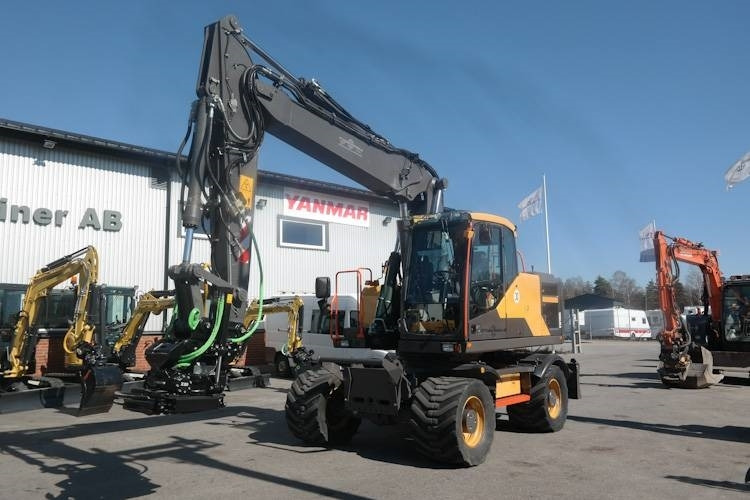 Volvo EW180 E *Uthyres* - حفارة على عجلات: صور 2 Volvo EW180 E *Uthyres* - حفارة على عجلات: صور 2