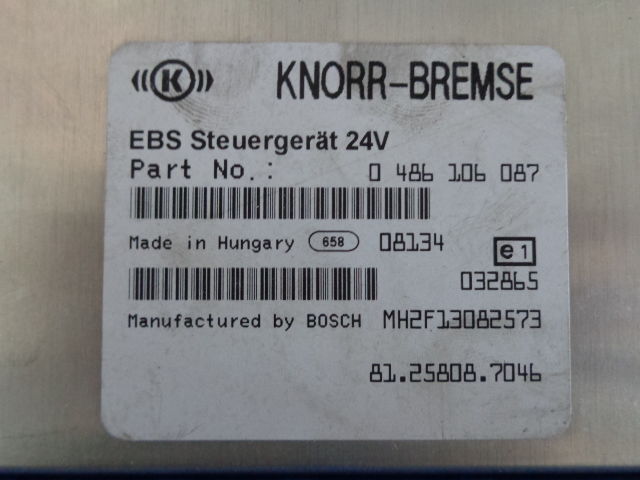 KNORR-BREMSE EBS control - كتلة التحكم - شاحنة: صور 2 KNORR-BREMSE EBS control - كتلة التحكم - شاحنة: صور 2