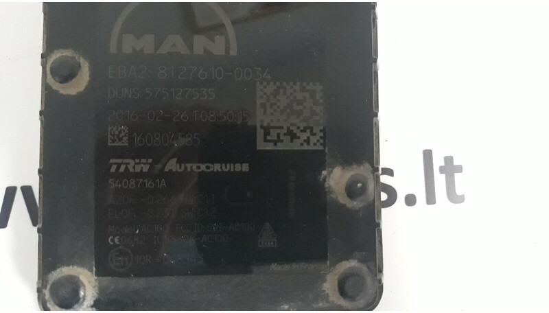 MAN ACC radar sensor - مِکشاف - شاحنة: صور 2 MAN ACC radar sensor - مِکشاف - شاحنة: صور 2