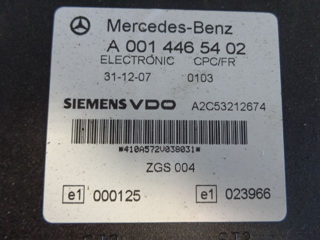 Mercedes-Benz Actros - كتلة التحكم - شاحنة: صور 2 Mercedes-Benz Actros - كتلة التحكم - شاحنة: صور 2