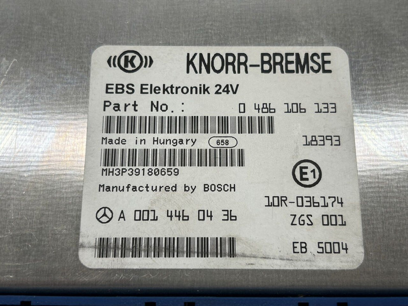 Mercedes-Benz EBS - كتلة التحكم - شاحنة: صور 4 Mercedes-Benz EBS - كتلة التحكم - شاحنة: صور 4