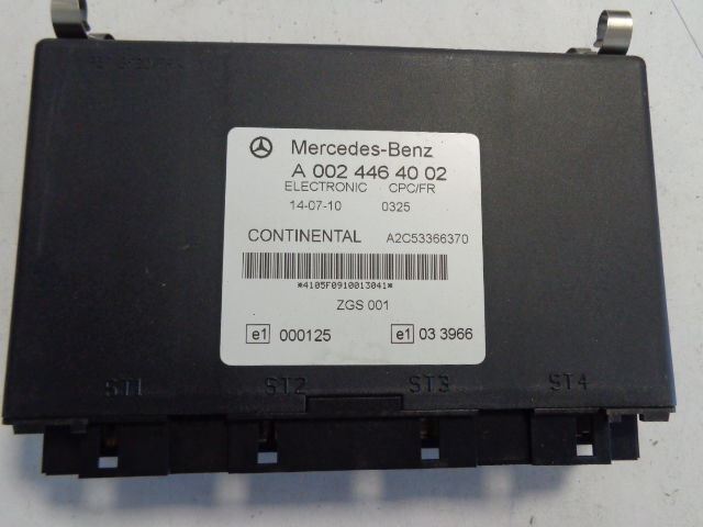 Mercedes-Benz electronic CPC FR control unit A (WORLDWIDE DELIVERY) - كتلة التحكم - شاحنة: صور 1 Mercedes-Benz electronic CPC FR control unit A (WORLDWIDE DELIVERY) - كتلة التحكم - شاحنة: صور 1