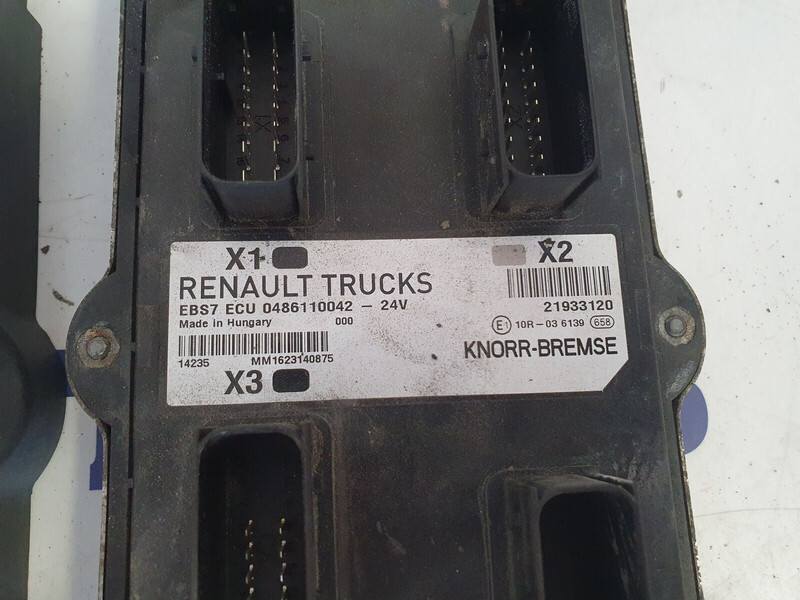 Renault T EBS7 control unit - كتلة التحكم - شاحنة: صور 2 Renault T EBS7 control unit - كتلة التحكم - شاحنة: صور 2