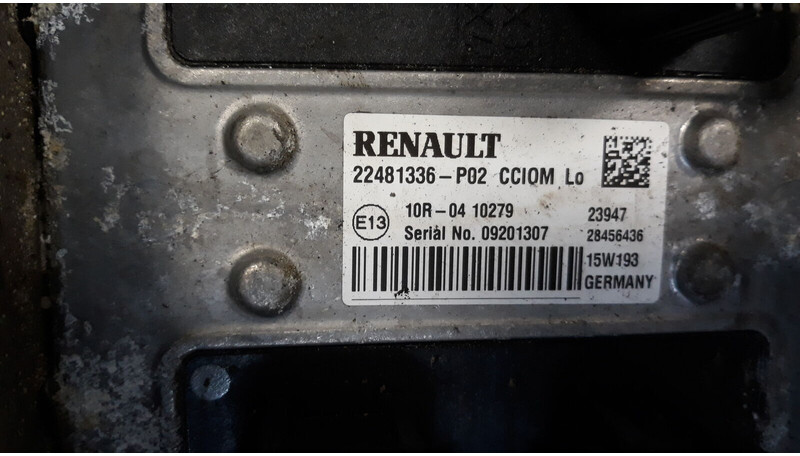 Renault T EURO 6 CCIOM control unit - كتلة التحكم - شاحنة: صور 3 Renault T EURO 6 CCIOM control unit - كتلة التحكم - شاحنة: صور 3