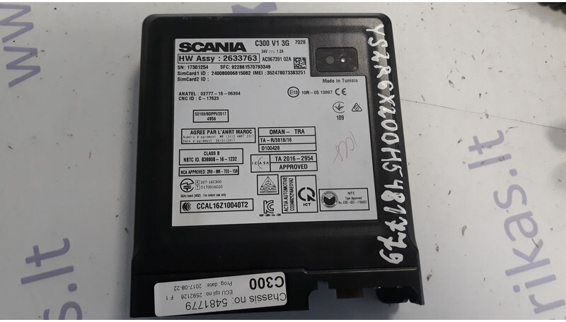 Scania RTC C300 control unit - كتلة التحكم - شاحنة: صور 1 Scania RTC C300 control unit - كتلة التحكم - شاحنة: صور 1