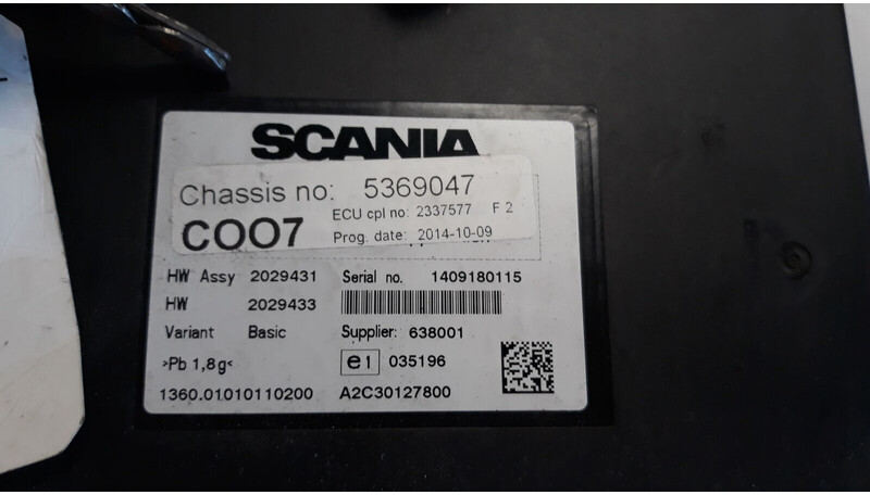 Scania R - كتلة التحكم - شاحنة: صور 3 Scania R - كتلة التحكم - شاحنة: صور 3