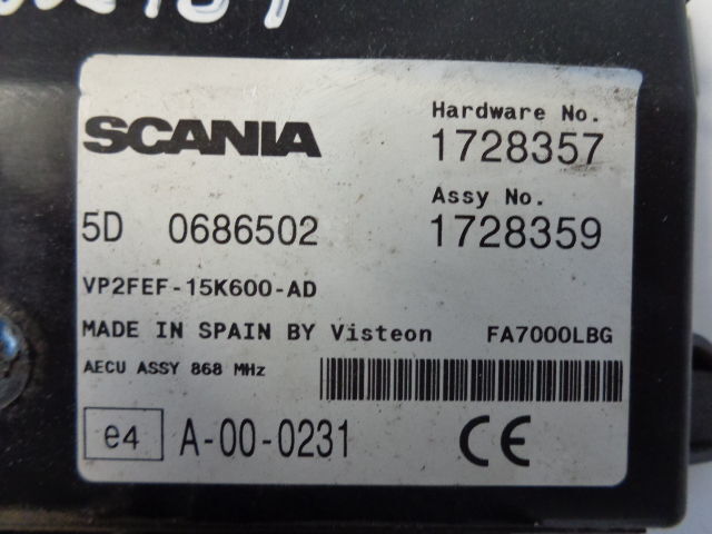 Scania control unit 1731940, 1731939, 0686502, 1728357, 1728359 "WORLDW - كتلة التحكم - شاحنة: صور 5 Scania control unit 1731940, 1731939, 0686502, 1728357, 1728359 "WORLDW - كتلة التحكم - شاحنة: صور 5