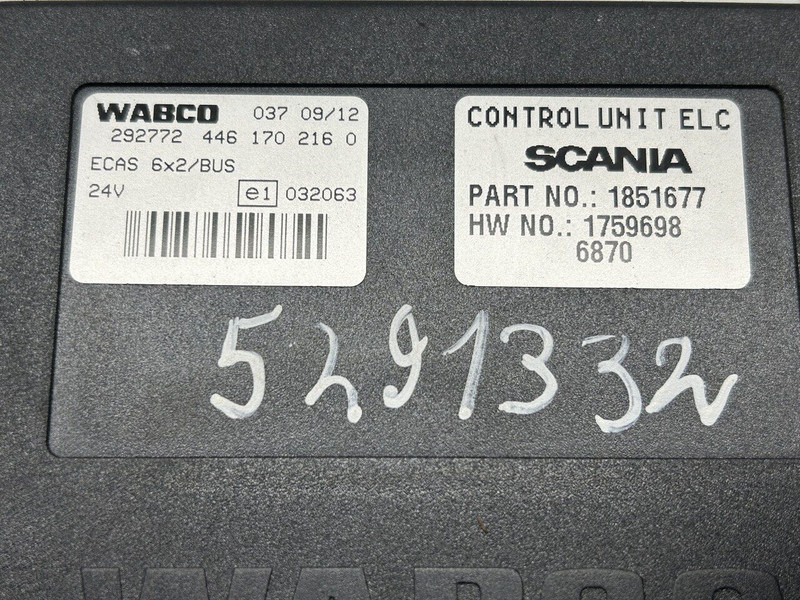 Wabco ECAS control unit - كتلة التحكم - شاحنة: صور 3 Wabco ECAS control unit - كتلة التحكم - شاحنة: صور 3