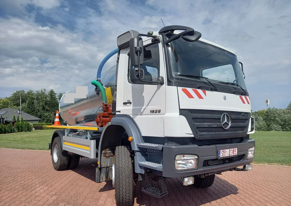 Mercedes-Benz AXOR 1829 4X4 4 WD ALLOARD - شاحنة صهريج: صور 3 Mercedes-Benz AXOR 1829 4X4 4 WD ALLOARD - شاحنة صهريج: صور 3