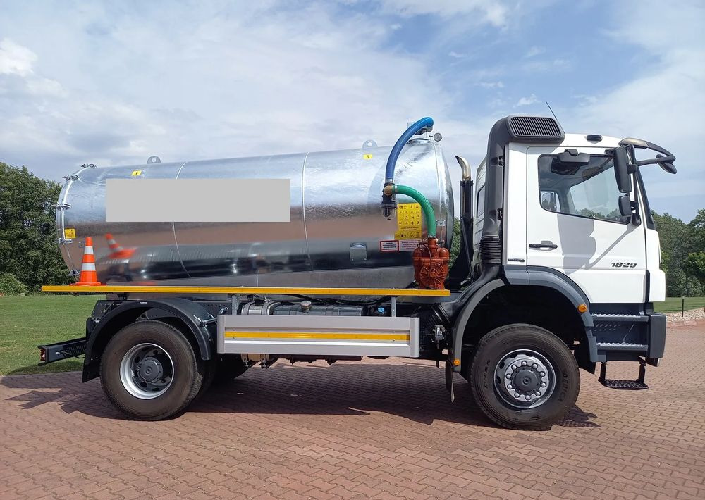 Mercedes-Benz AXOR 1829 4X4 4 WD ALLOARD - شاحنة صهريج: صور 1 Mercedes-Benz AXOR 1829 4X4 4 WD ALLOARD - شاحنة صهريج: صور 1