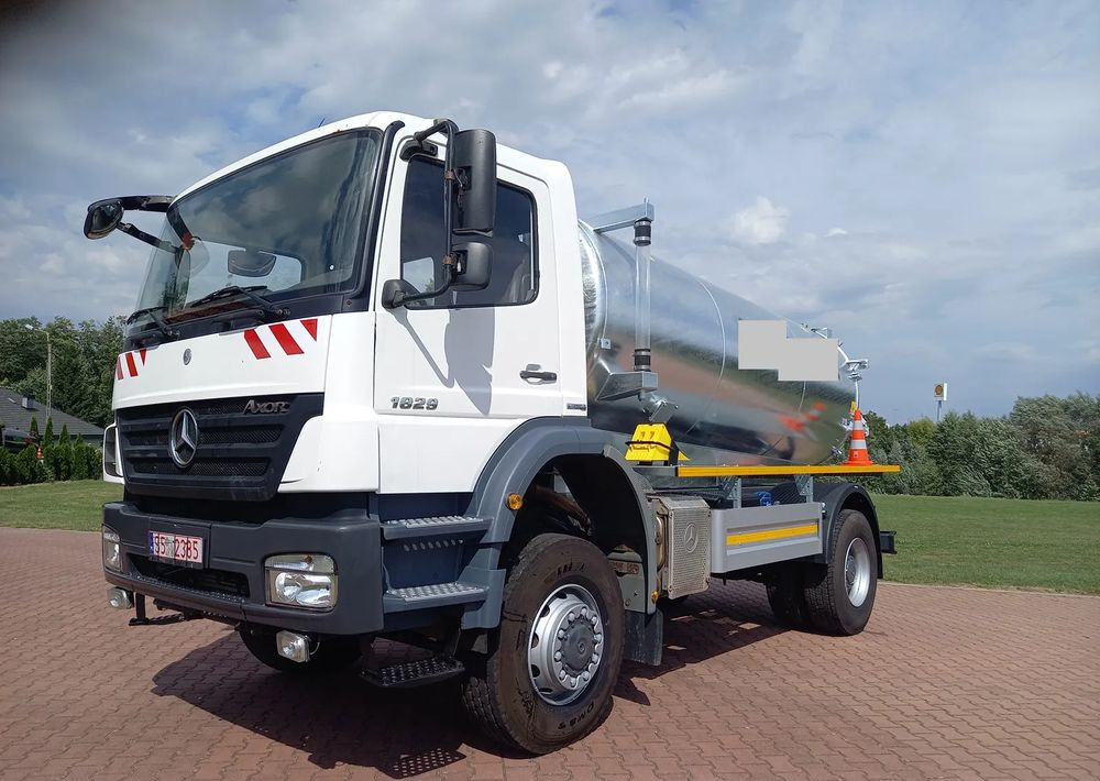Mercedes-Benz AXOR 1829 4X4 4 WD ALLOARD - شاحنة صهريج: صور 4 Mercedes-Benz AXOR 1829 4X4 4 WD ALLOARD - شاحنة صهريج: صور 4
