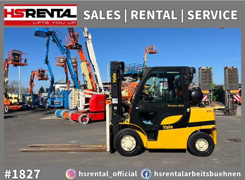 Yale GLP40VX Gas 4T 3.65m (1827) - رافعة شوكية تعمل بالغاز: صور 1 Yale GLP40VX Gas 4T 3.65m (1827) - رافعة شوكية تعمل بالغاز: صور 1