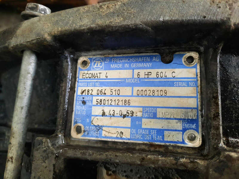 Iveco ZF 6HP604C Cursor 8. 6HP594C - علبة التروس: صور 5 Iveco ZF 6HP604C Cursor 8. 6HP594C - علبة التروس: صور 5