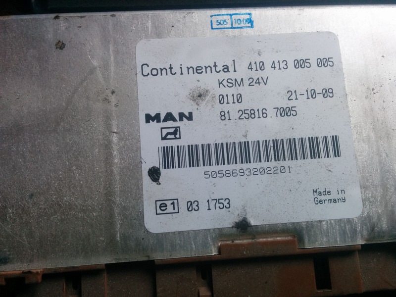 MAN 410413005005 - كتلة التحكم: صور 1 MAN 410413005005 - كتلة التحكم: صور 1