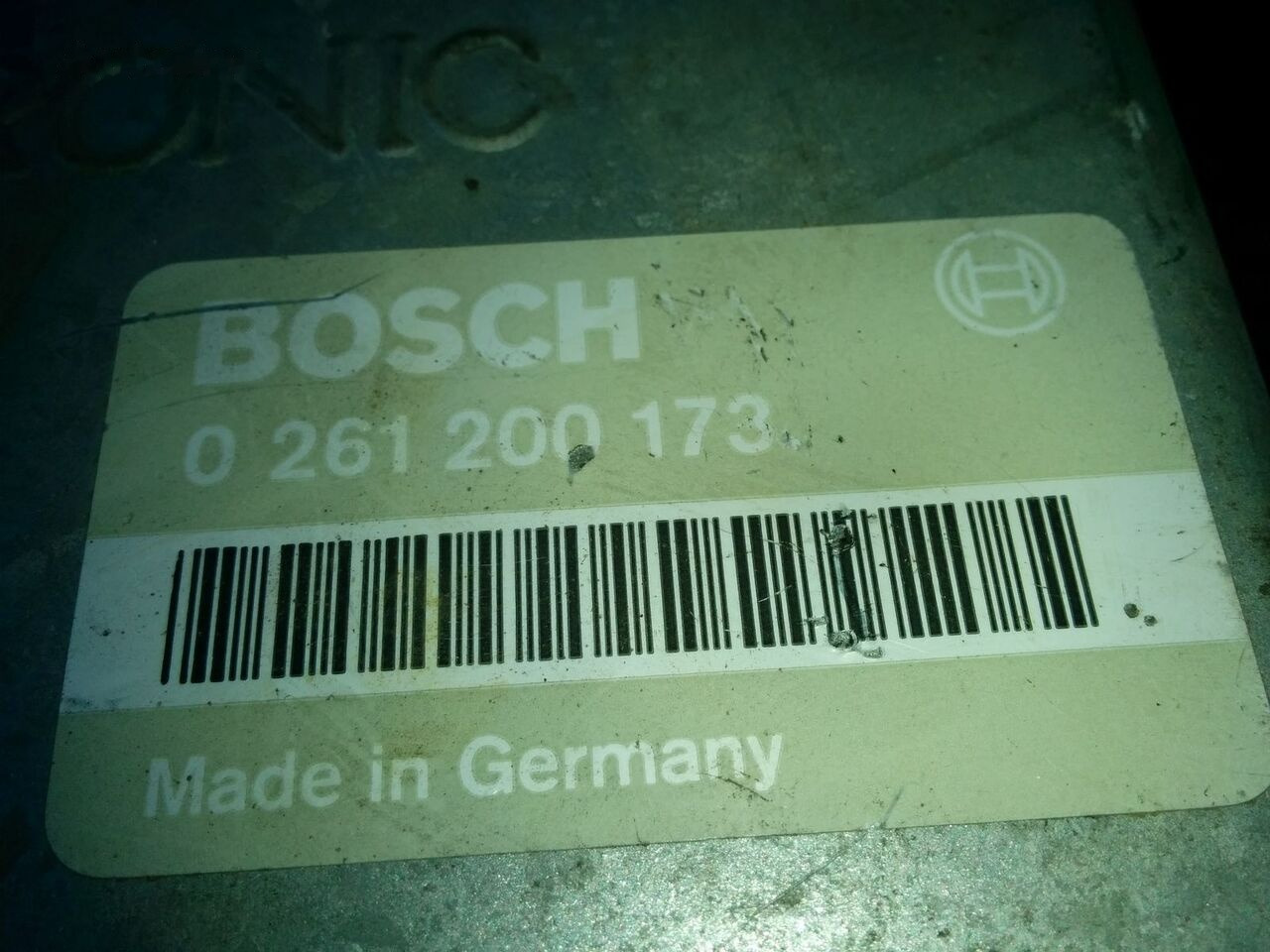 MAN BOSCH 0281001521. 0261200173 \ 020600009 1730575 MAN - كتلة التحكم - حافلة: صور 3 MAN BOSCH 0281001521. 0261200173 \ 020600009 1730575 MAN - كتلة التحكم - حافلة: صور 3