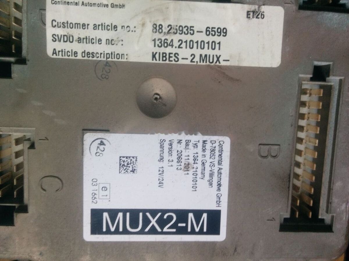 MAN MUX2-M 1364.21020101/ 1364.21010101 MAN City - كتلة التحكم - حافلة: صور 4 MAN MUX2-M 1364.21020101/ 1364.21010101 MAN City - كتلة التحكم - حافلة: صور 4