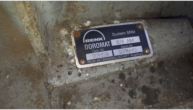 Mercedes-Benz Doromat 874 AM .W4B 110\3 G4-130. - علبة التروس: صور 3 Mercedes-Benz Doromat 874 AM .W4B 110\3 G4-130. - علبة التروس: صور 3