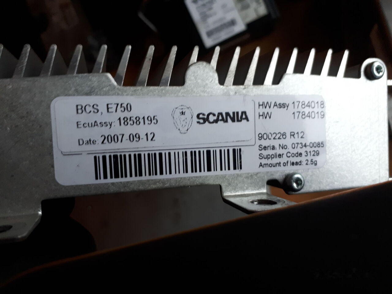 Scania dvigatelem 0281001322 - 1413154 Scania 094 Omni Link - كتلة التحكم - حافلة: صور 4 Scania dvigatelem 0281001322 - 1413154 Scania 094 Omni Link - كتلة التحكم - حافلة: صور 4