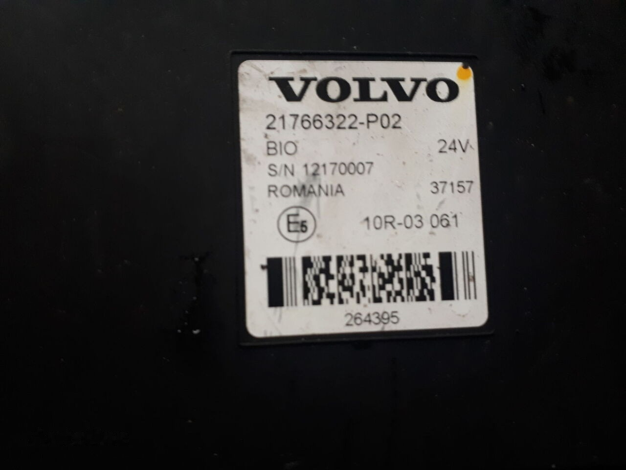 Volvo 20503188-P04.3195082-2 R03 Volvo B12 - كتلة التحكم - حافلة: صور 2 Volvo 20503188-P04.3195082-2 R03 Volvo B12 - كتلة التحكم - حافلة: صور 2