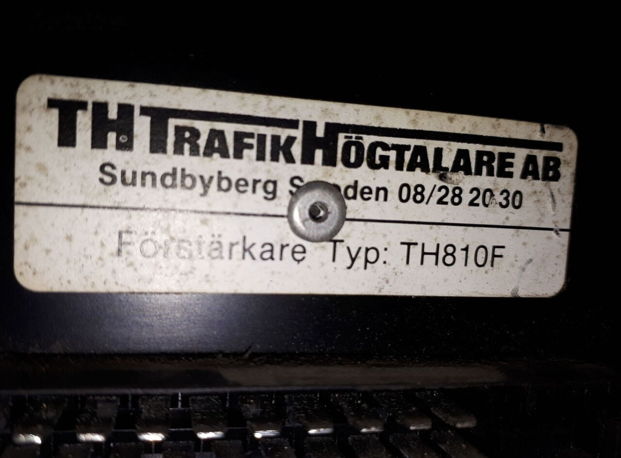 Volvo-ABG TH Trafik Hogtlare AB TH810F Volvo - كتلة التحكم - حافلة: صور 4 Volvo-ABG TH Trafik Hogtlare AB TH810F Volvo - كتلة التحكم - حافلة: صور 4