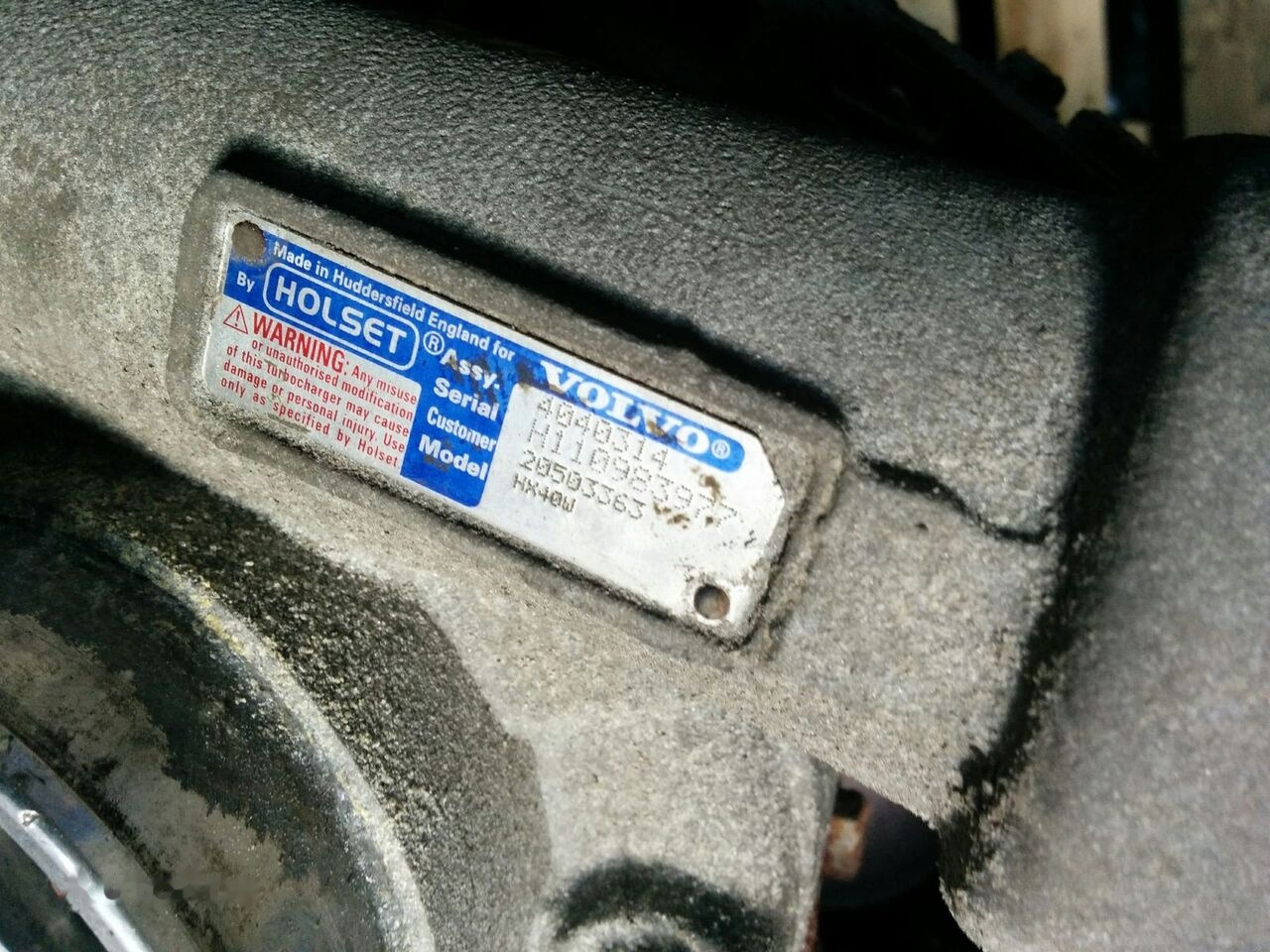 Volvo HOLSET HX40M . HX40G Iveko Volvo Iveko Cursor-8 - الشاحن التوربيني - حافلة: صور 2 Volvo HOLSET HX40M . HX40G Iveko Volvo Iveko Cursor-8 - الشاحن التوربيني - حافلة: صور 2