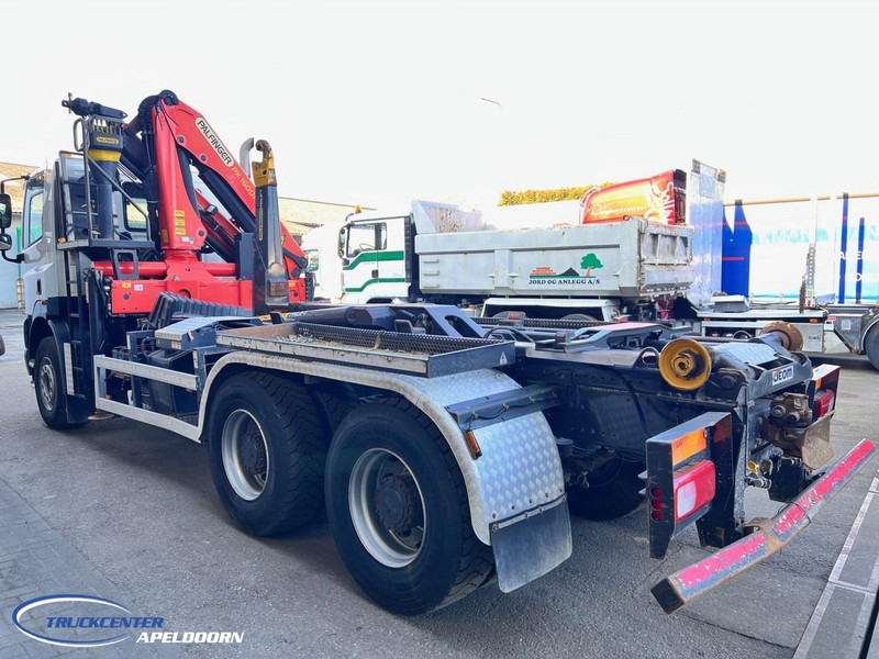 DAF CF 85.410 6x4 Bladgeveerd, Palfinger PK16001, Pallift - شاحنة ذات الخطاف, شاحنة كرين: صور 4 DAF CF 85.410 6x4 Bladgeveerd, Palfinger PK16001, Pallift - شاحنة ذات الخطاف, شاحنة كرين: صور 4