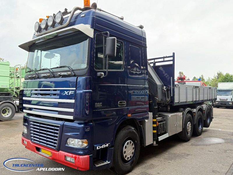 DAF XF 95.430 HIAB 330-5, 8x2 - شاحنات الحاويات/ جسم علوي قابل للتغيير شاحنة, شاحنة كرين: صور 3 DAF XF 95.430 HIAB 330-5, 8x2 - شاحنات الحاويات/ جسم علوي قابل للتغيير شاحنة, شاحنة كرين: صور 3