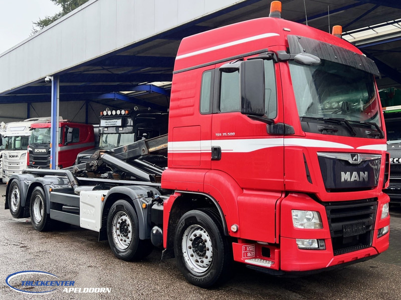 MAN TGS 35.500 8x2, Euro 6, Blower compressor - شاحنة ذات الخطاف: صور 1 MAN TGS 35.500 8x2, Euro 6, Blower compressor - شاحنة ذات الخطاف: صور 1