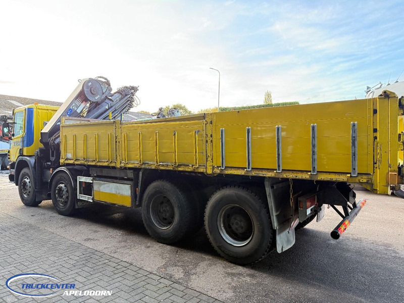 Scania P124-420 8x4 Naafreductie, Bladgeveerd, Handgeschakeld, HIAB 322 E5 - قلابات, شاحنة كرين: صور 4 Scania P124-420 8x4 Naafreductie, Bladgeveerd, Handgeschakeld, HIAB 322 E5 - قلابات, شاحنة كرين: صور 4