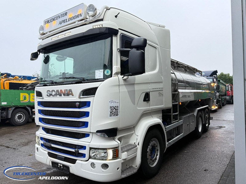 Scania R580 V8 Retarder, Stuuras, 15000 Liter roestvrijstalen tank - شاحنة صهريج: صور 3 Scania R580 V8 Retarder, Stuuras, 15000 Liter roestvrijstalen tank - شاحنة صهريج: صور 3
