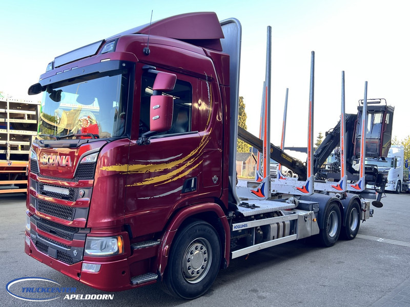 Scania R650 V8 NGS 6x4, Retarder, Jonsered ('18) - شاحنة قطع الأشجار, شاحنة كرين: صور 3 Scania R650 V8 NGS 6x4, Retarder, Jonsered ('18) - شاحنة قطع الأشجار, شاحنة كرين: صور 3